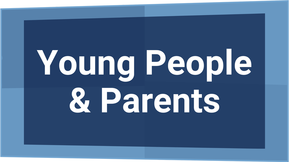 Click here to visit the young people and parents page - button